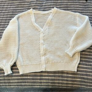 NWOT SHEIN Cozy White Women's Sweater